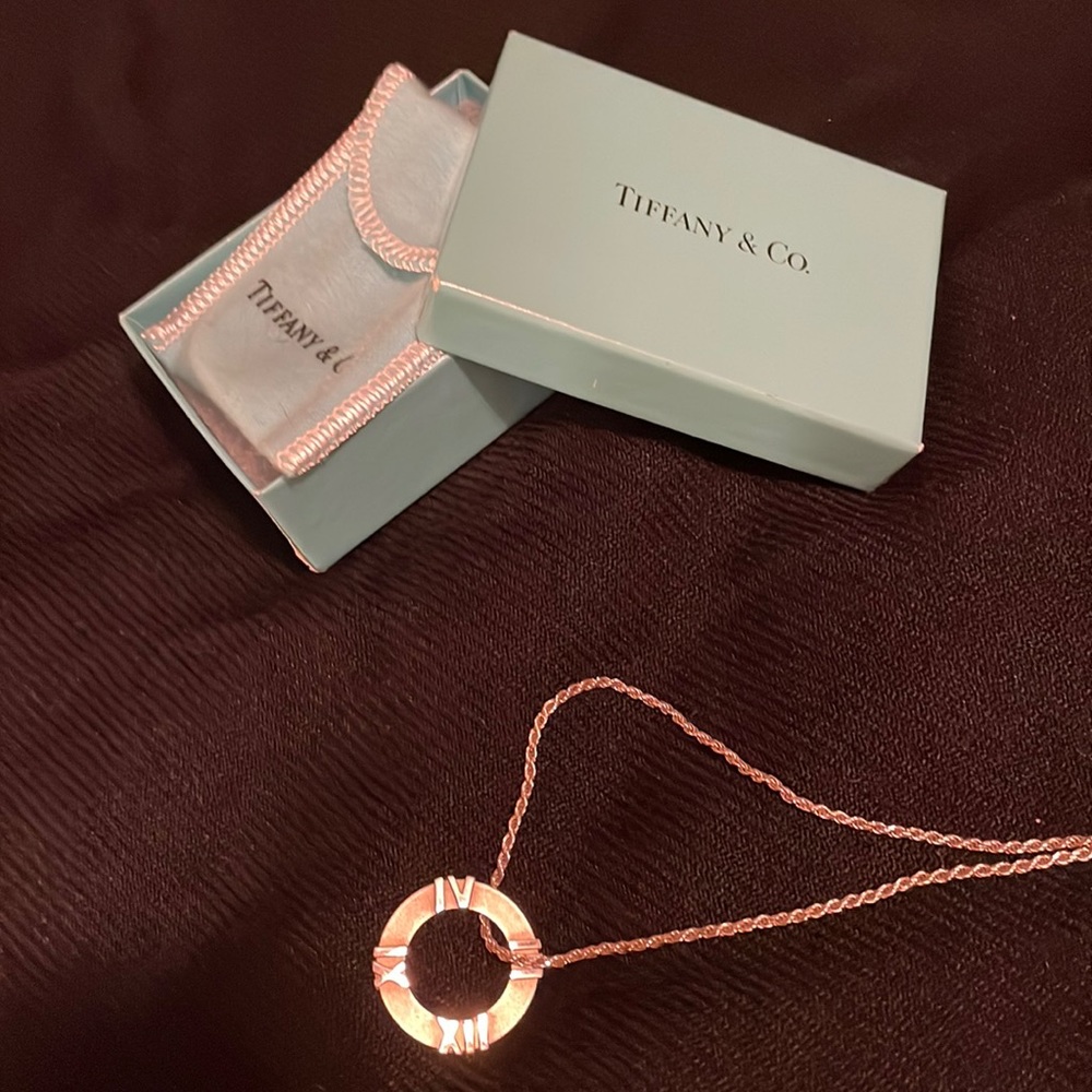 Tiffany & Co. Atlas necklace and chain